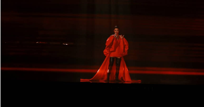 蔡詩芸登上《乘風2024》，初舞台演唱饒舌歌曲〈Wifey〉。（圖／人見人愛娛樂提供）