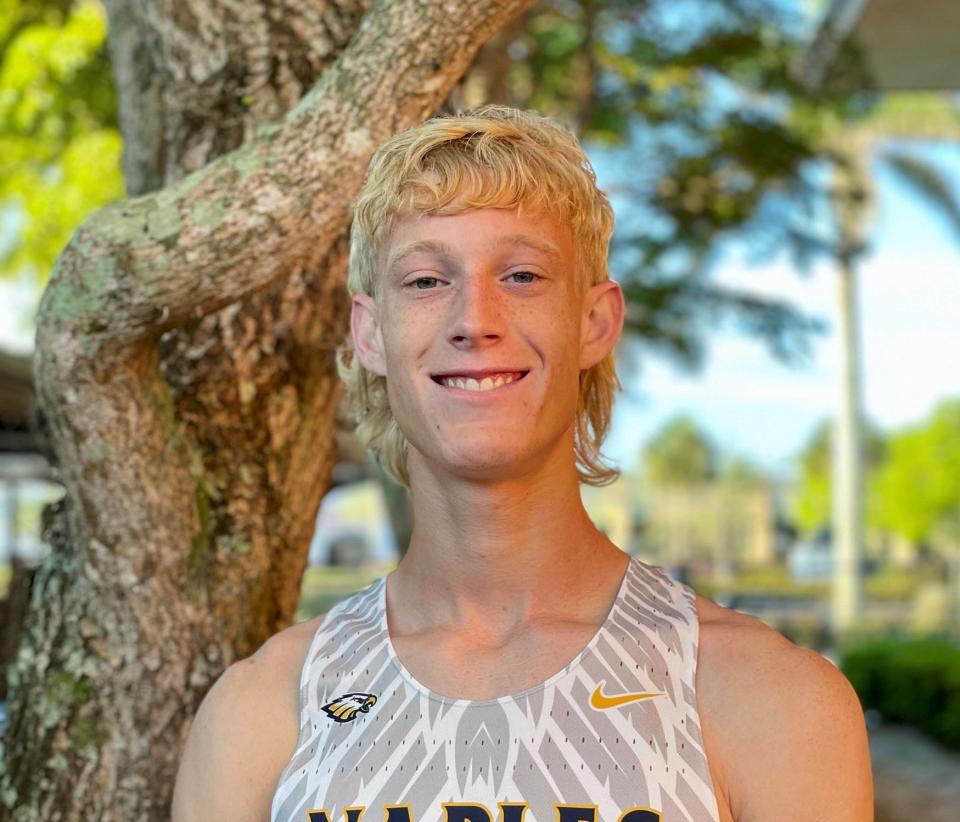 Luther Mogelvang, Naples track and field