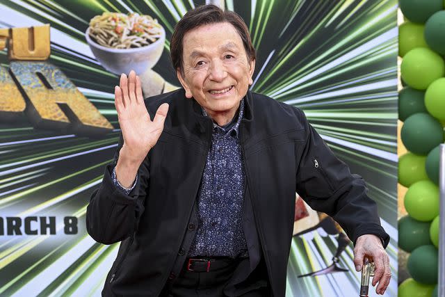 <p>Gilbert Flores/Variety via Getty Images</p> James Hong at his Hand and Footprint Ceremony at TCL Chinese Theatre Feb. 22