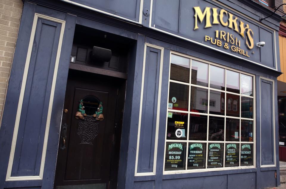 Micky's Irish Pub is located at 11 S Dubuque St, Iowa City, and open from 11 a.m. to 2 a.m.