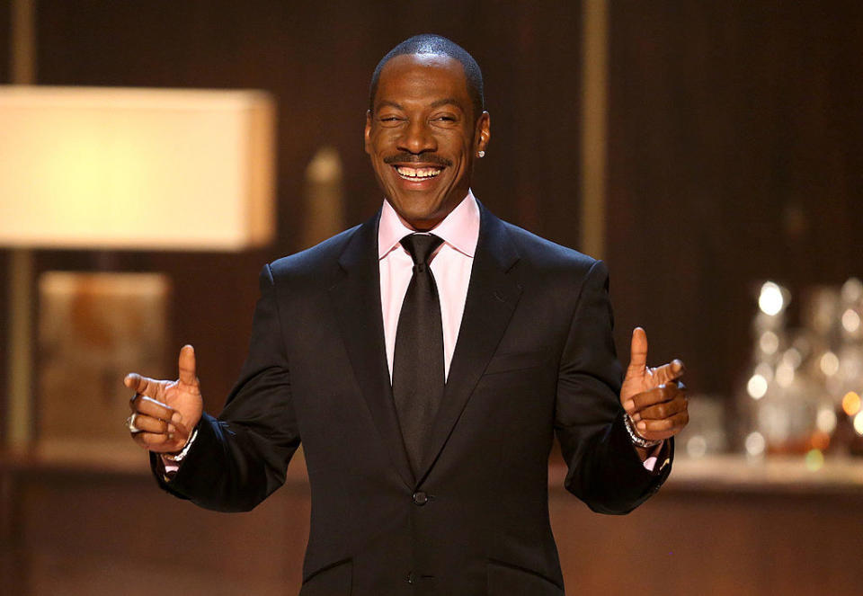 Eddie Murphy on stage