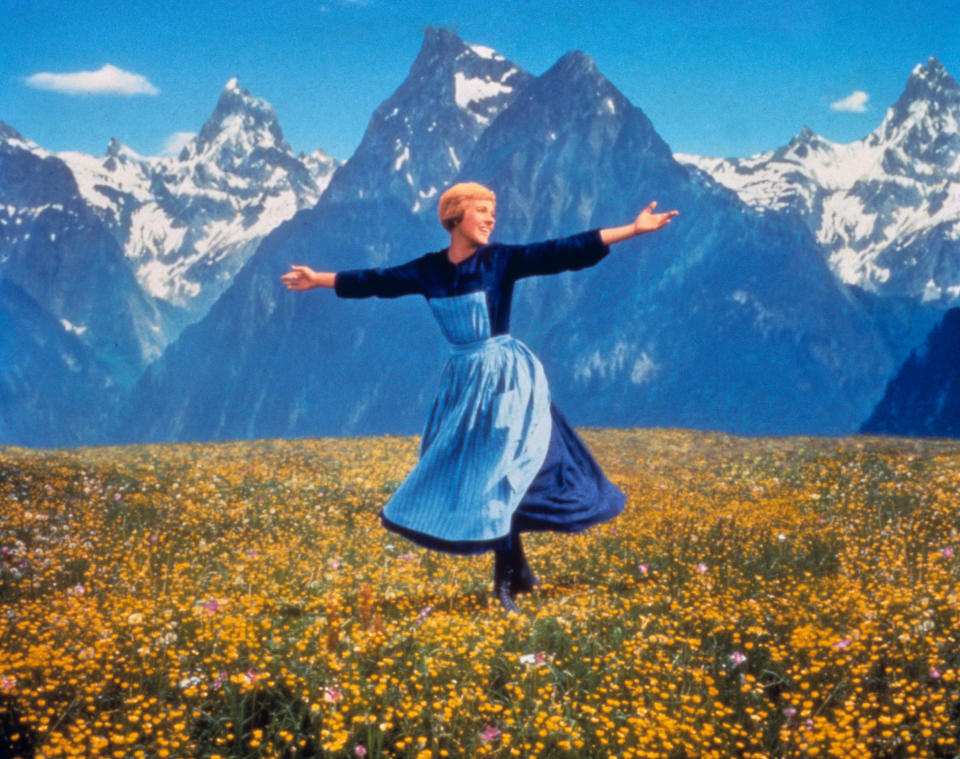 Julie Andrews in The Sound of Music