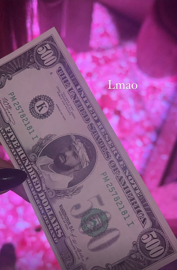 Drake, Birthday Party, Dollar Bill