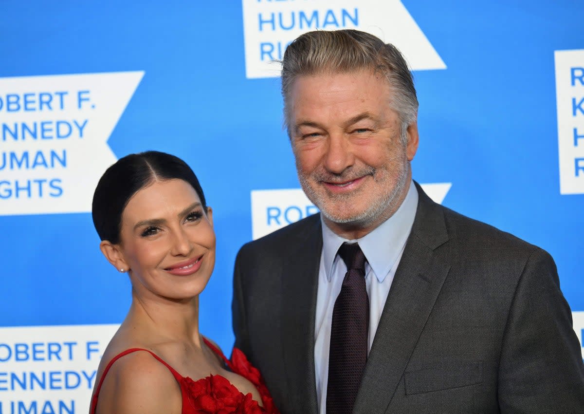 Hilaria and Alec Baldwin are parents to seven children  (AFP via Getty Images)