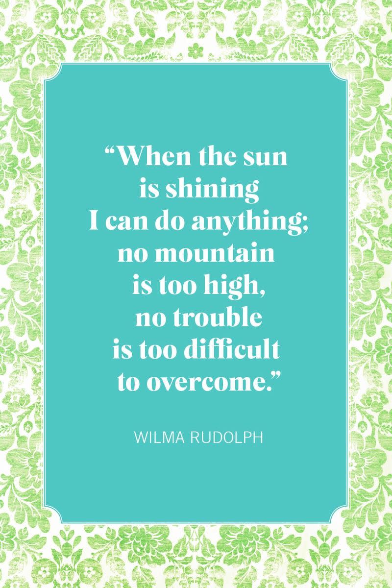 wilma rudolph summer quotes