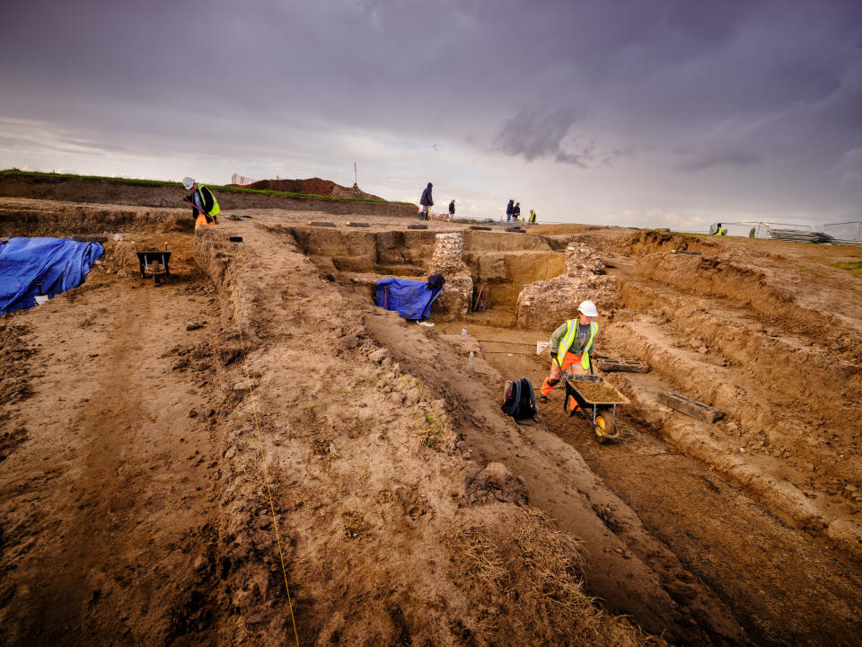 Richborough is deemed one of the most important Roman sites in Britain (English Heritage)