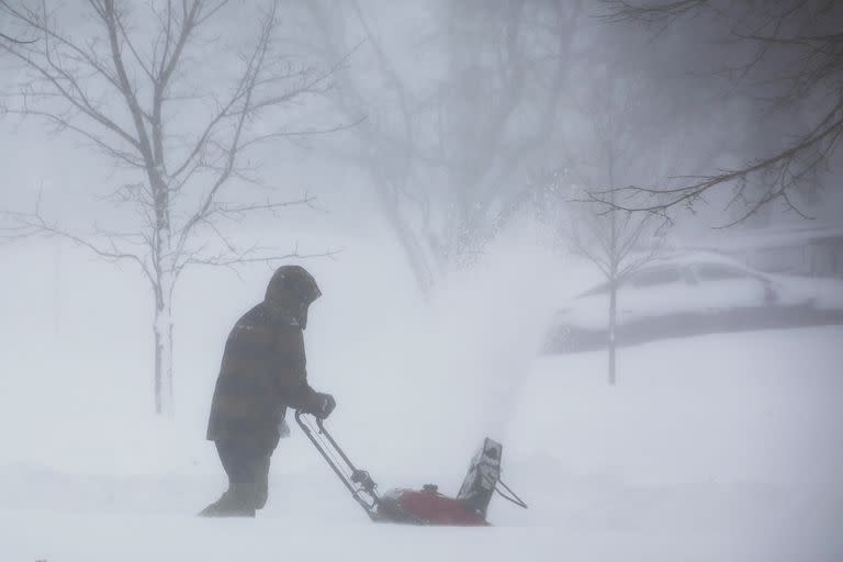 Tormenta de nieve; nieve; Buffalo; Nueva York; mundo; Cambio climático