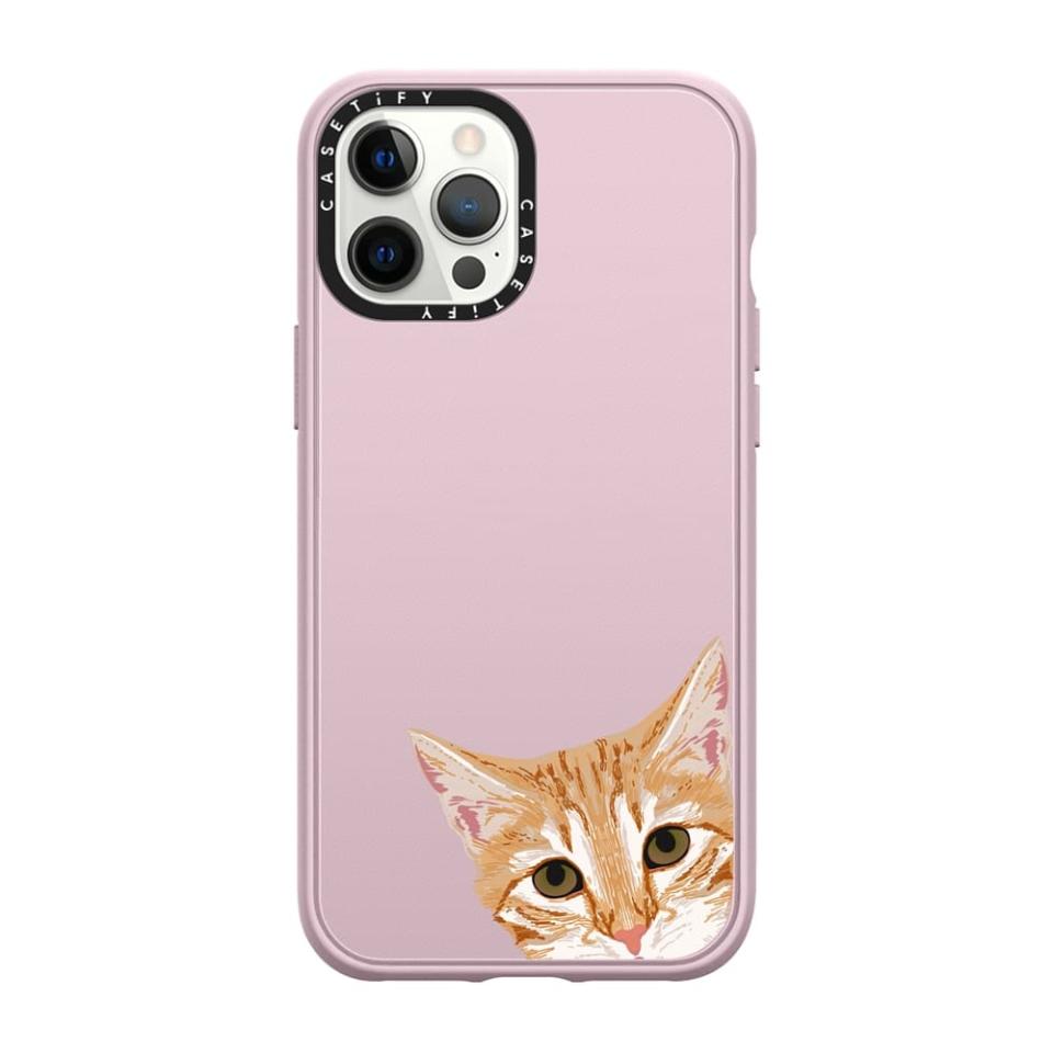 <p><a href="https://go.redirectingat.com?id=74968X1596630&url=https%3A%2F%2Fwww.casetify.com%2Fproduct%2Fpeeking-cat---transparent-funny-meme-cat-face-for-cat-lady-cat-people-cases%2Fiphone12-pro-max%2Fimpact-case-with-black-camera-ring%23%2F16002020&sref=https%3A%2F%2Fwww.womansday.com%2Frelationships%2Ffamily-friends%2Fg29480271%2Fgifts-for-cat-lovers%2F" rel="nofollow noopener" target="_blank" data-ylk="slk:Shop Now;elm:context_link;itc:0;sec:content-canvas" class="link ">Shop Now</a></p><p>Peeking Cat Transparent Phone Case</p><p>casetify.com</p><p>$58.00</p><span class="copyright">Casetify</span>