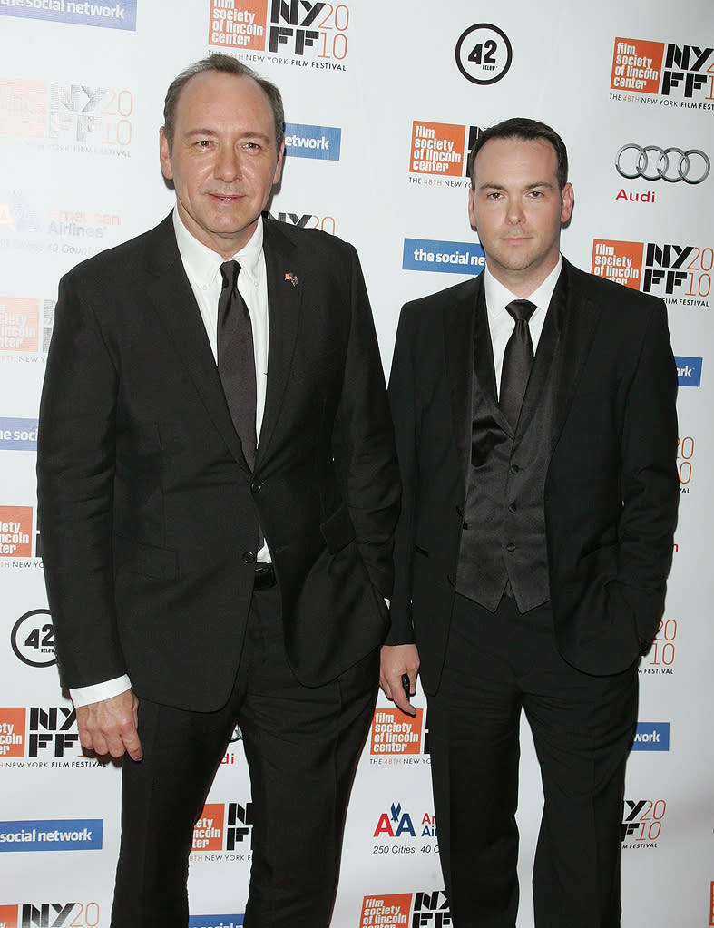 The Social Network NY Premiere 2010 Kevin Spacey Dana Brunetti