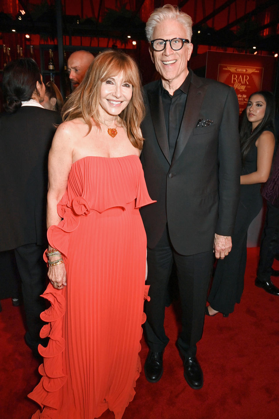 Mary Steenburgen and Ted Danson at 2024 Vanity Fair Oscar party. (Dave Benett/VF24 / WireImage)