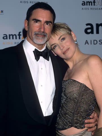 <p>Ke.Mazur/WireImage</p> Sharon Stone and her ex-husband Phil Bronstein at the AMFAR 2nd Annual Seasons of Hope Awards