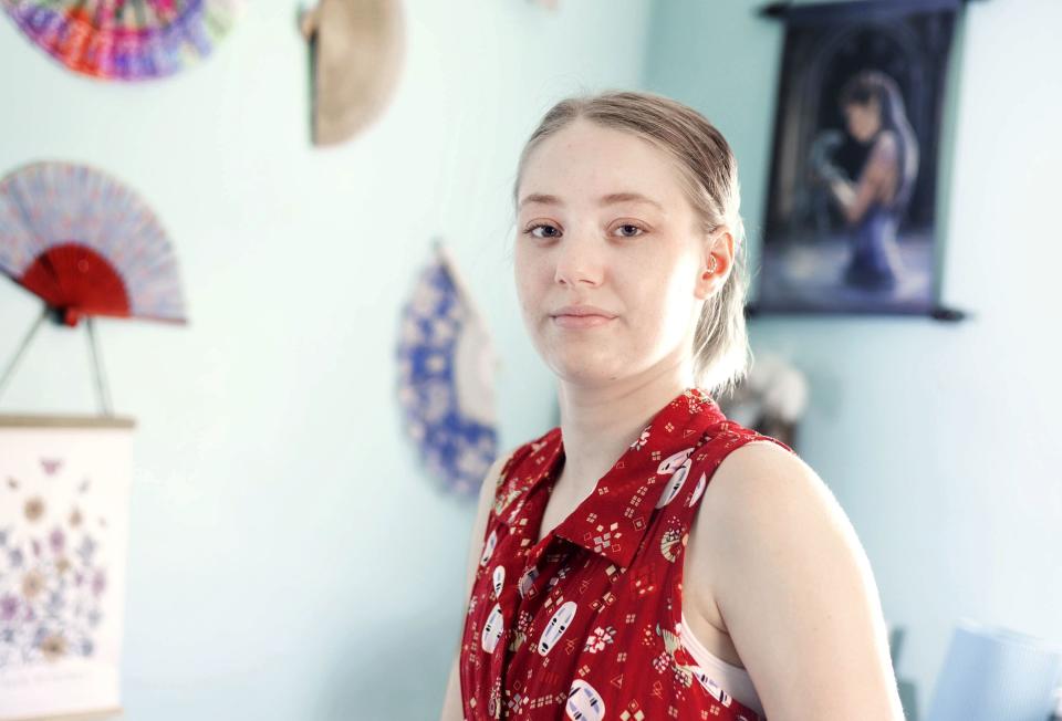Cassie McIff is photographed in her bedroom in Orem on Thursday, July 6, 2023. | Laura Seitz, Deseret News