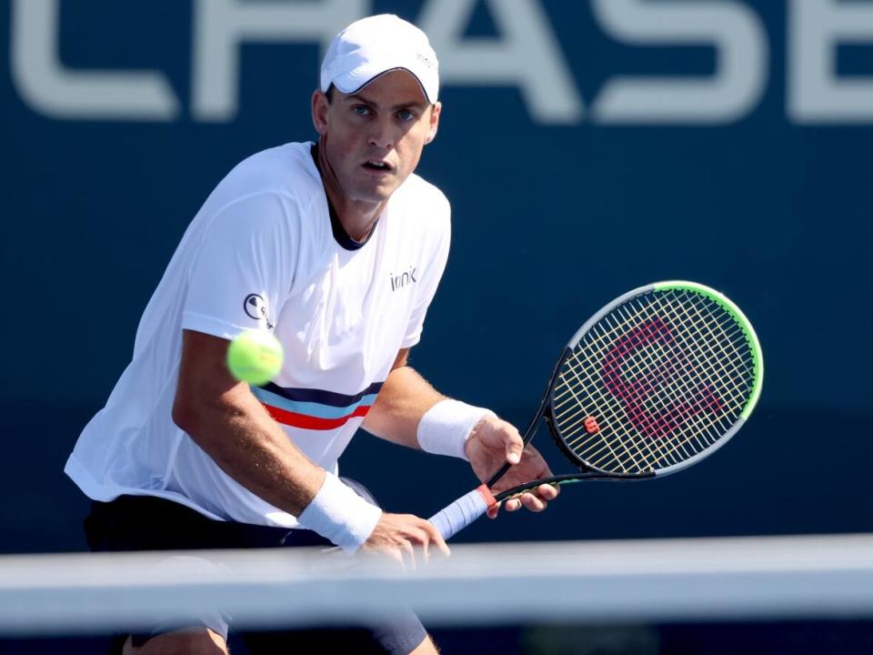 Canada's Vasek Pospisil, seen above at the U.S. Open, won a first-round match against American J.J. Wolf at Indian Wells on Thursday. (Matthew Stockman/Getty Images - image credit)