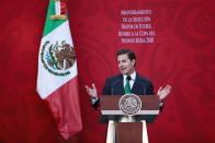 <p>Enrique Peña Nieto gana unas 11 veces más que el salario medio de su país. El sueldo del presidente de México es de 135.341 euros. (Foto: José Méndez / EFE). </p>