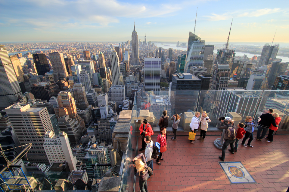 The view from the top of Rockefeller Center is a great way to start your day. Picture: Flickr/Steve Gardner