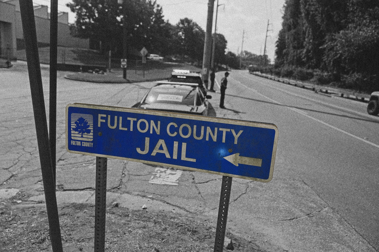 Fulton County Jail sign