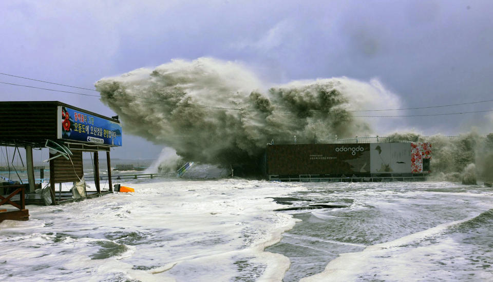 Typhoon Sanba