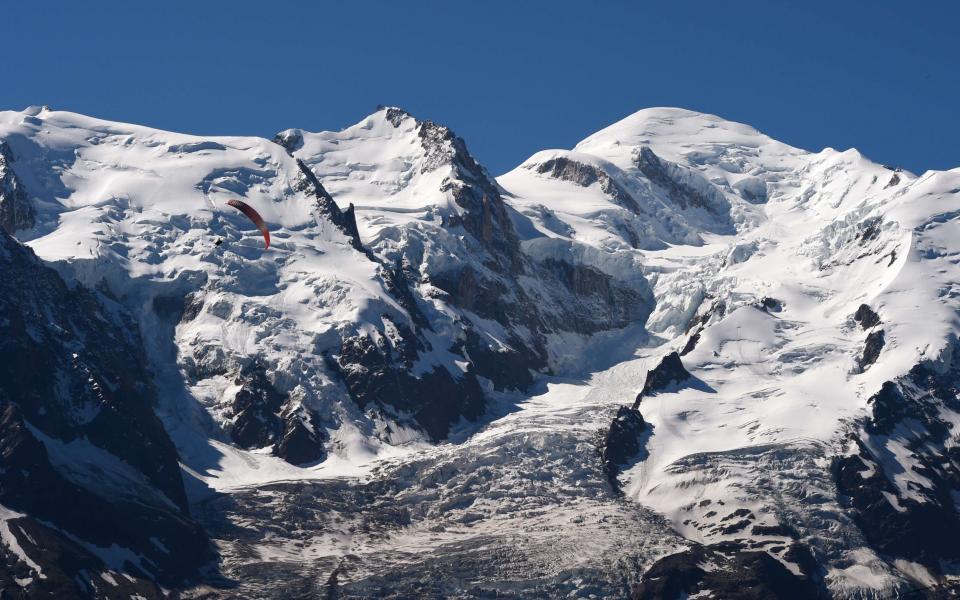 A view of Mont Blanc - AFP