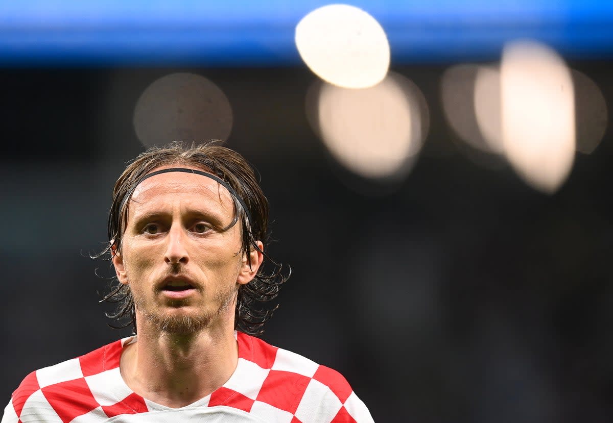 Croatia captain Luka Modric will be key against Brazil (EPA)