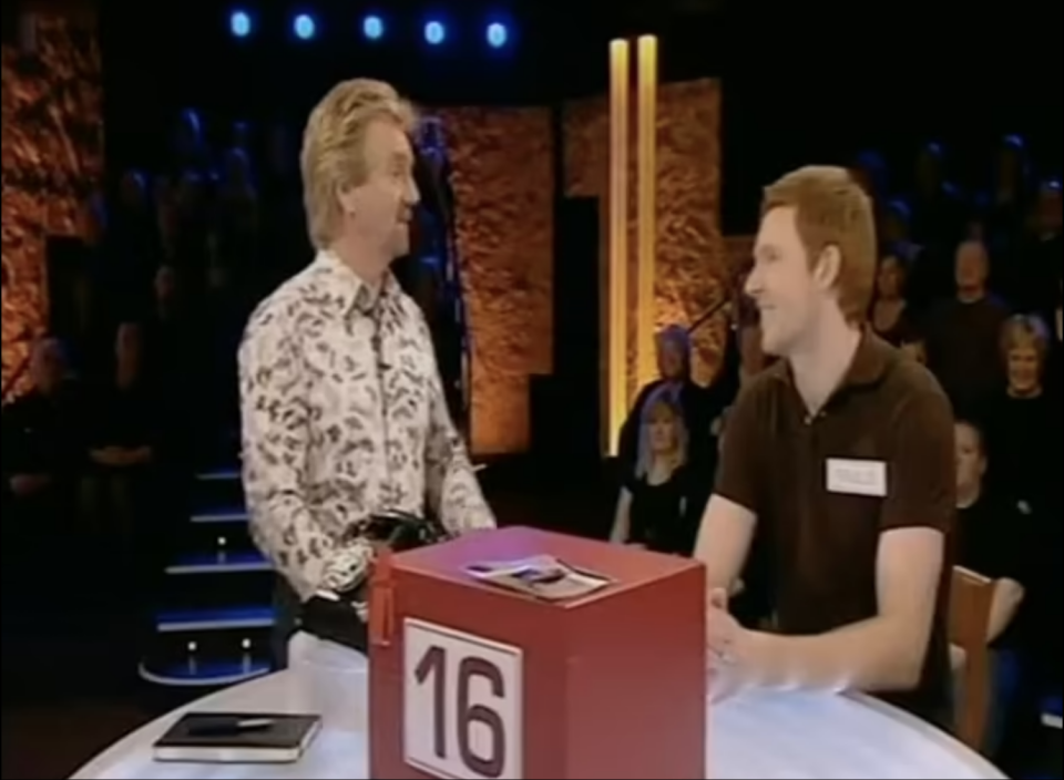 The Traitors star Paul appeared on Deal Or No Deal in 2010. (ITV)