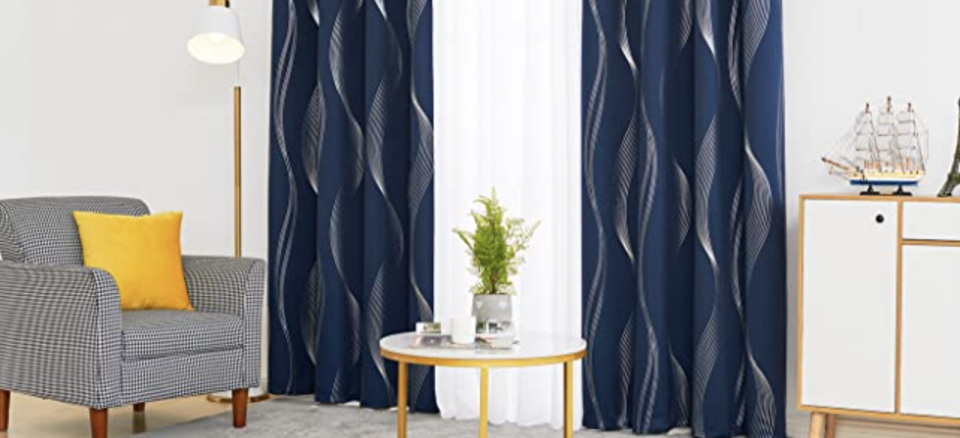 These curtains add an elegant touch to any room. (Photo: Amazon)