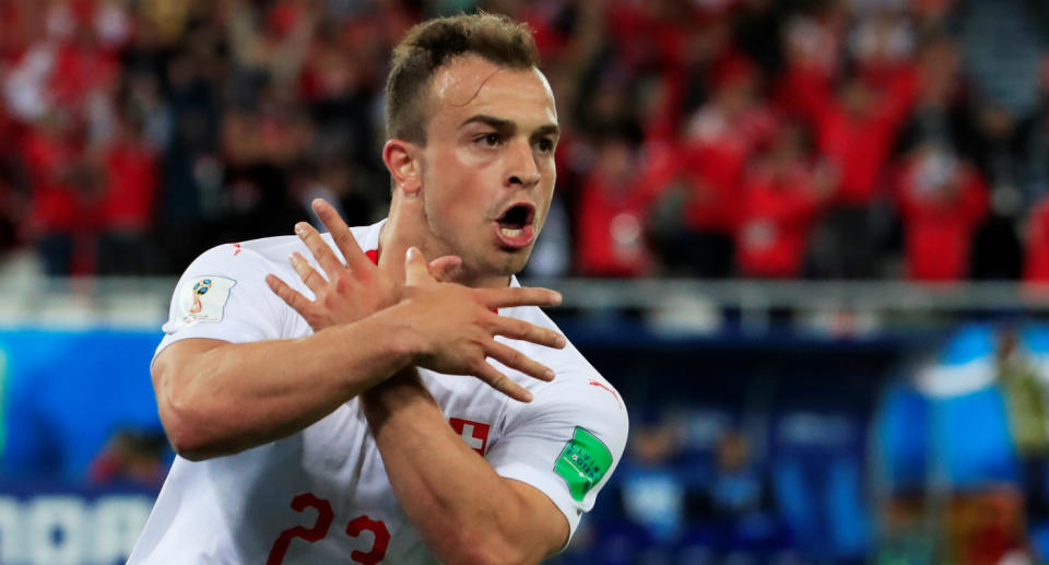 La célébration de Shaqiri n’a pas du tout plu à la FIFA