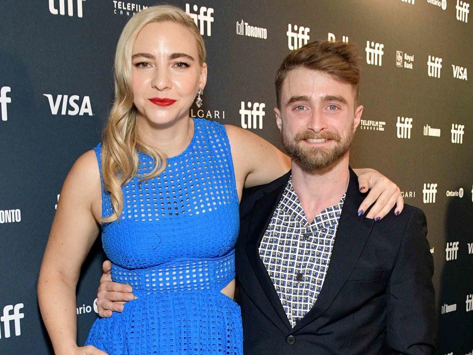 <p>Araya Doheny/Getty</p> Erin Darke and Daniel Radcliffe attend the "Weird: The Al Yankovic Story" premiere during the 2022 Toronto International Film Festival on September 08, 2022.