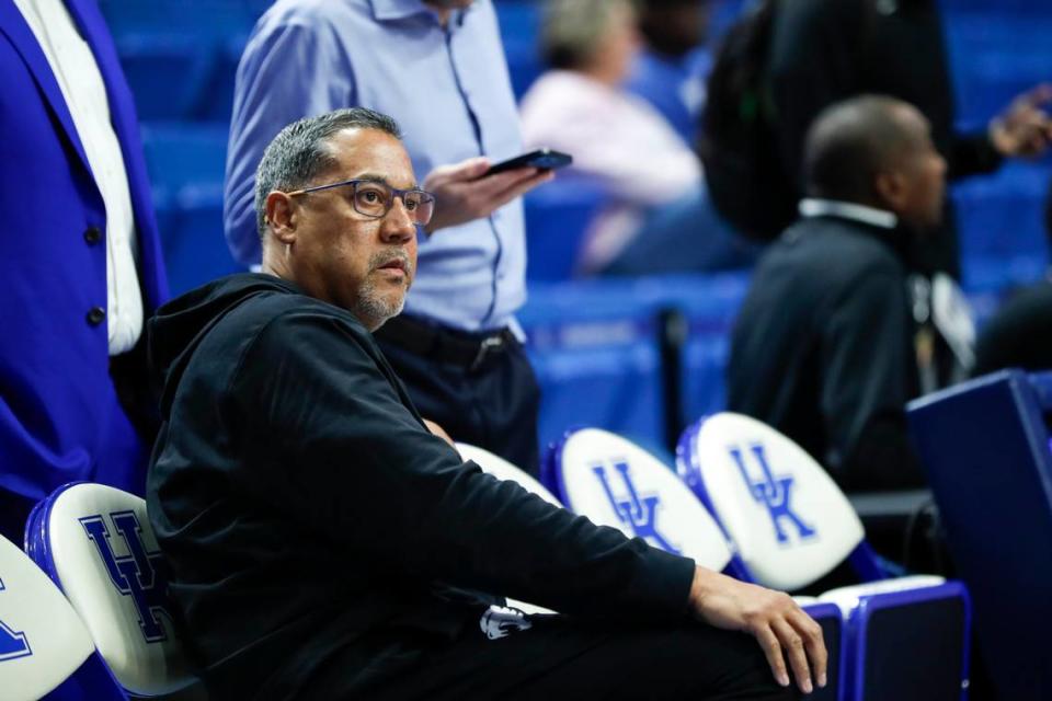 Chuck Martin joined the UK coaching staff in July after spending last season at Oregon. He previously coached under John Calipari at Memphis.