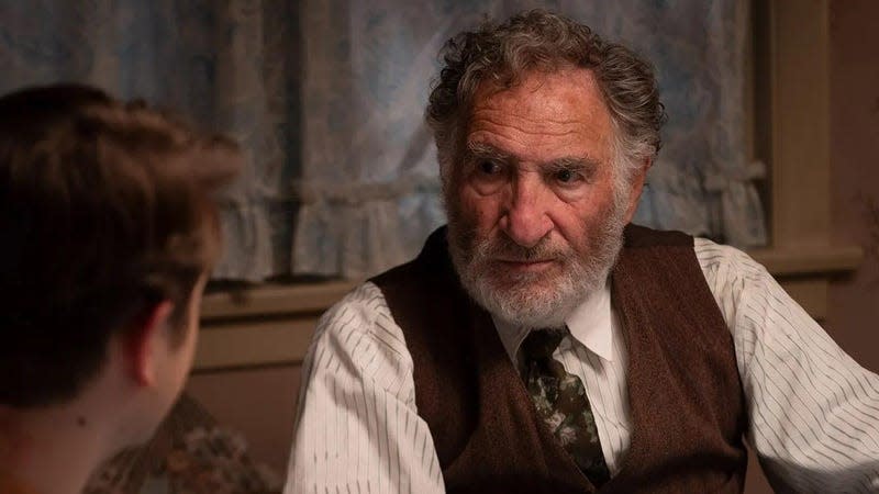 Uncle Boris (Judd Hirsch) in The Fabelmans, co-written, produced and directed by Steven Spielberg