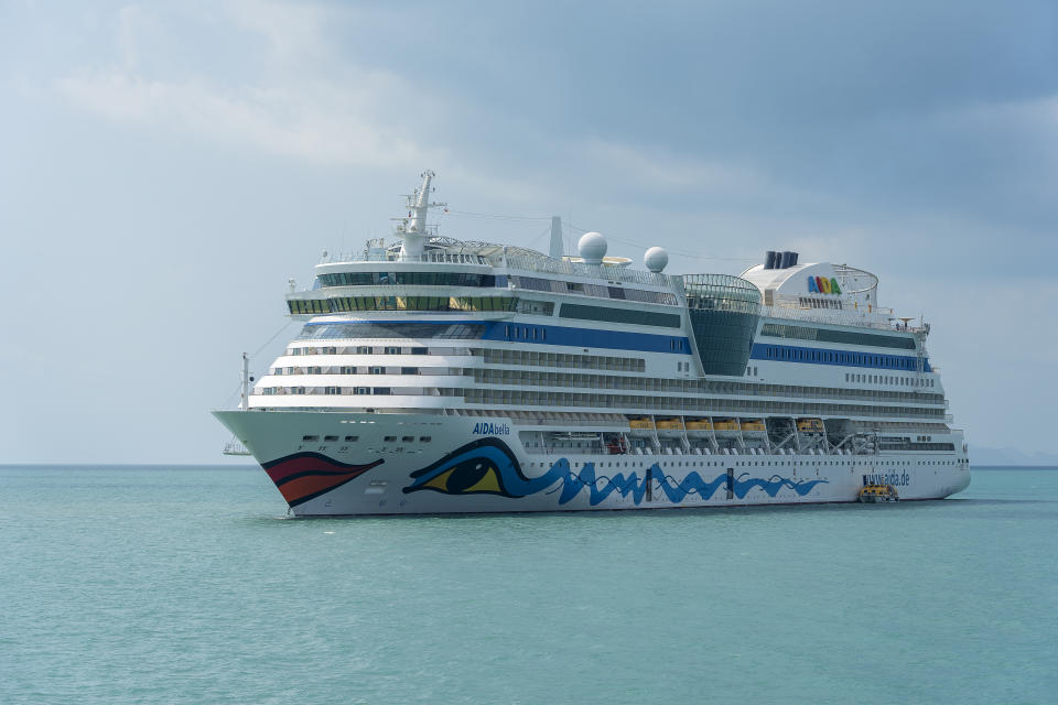 Im August stechen seit dem Corona-Lockdown erstmals wieder drei AIDA-Kreuzfahrtschiffe in See. Am 5. August wird AIDAperla von Hamburg ablegen und die Sommersaison von AIDA Cruises offiziell eröffnen. (Symbolbild: Getty)