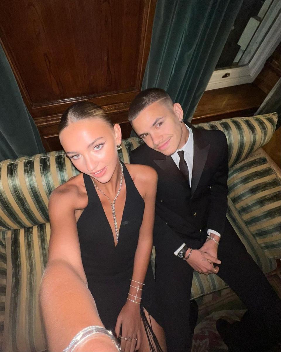 Romeo Beckham has deleted all traces of Mia Regan from his Instagram account (Instagram)