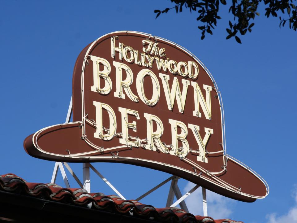 hollywood brown derby walt disney world