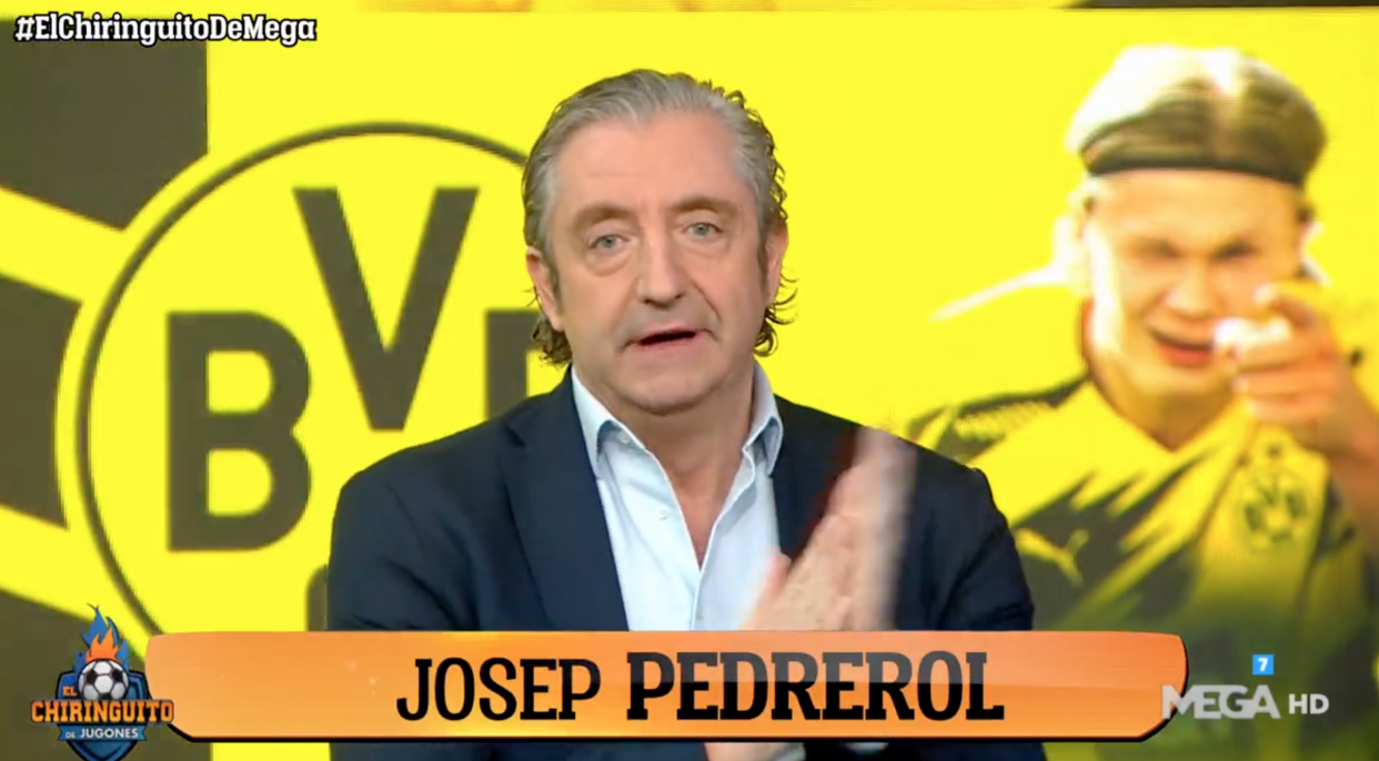 Josep Pedrerol se frota las manos ante la 