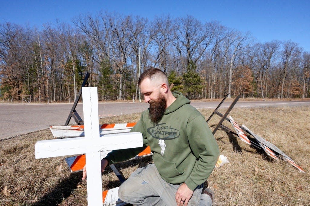 Nathaniel Jahn, a witness to the crash at the intersection of Highway 95 and County Road J that killed nine people, was able to rescue a boy from the horrific accident.