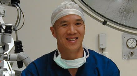 Sydney neurosurgeon Dr Charlie Teo believes Mrs Lucas is a good candidate for the surgery. Picture: 7 News