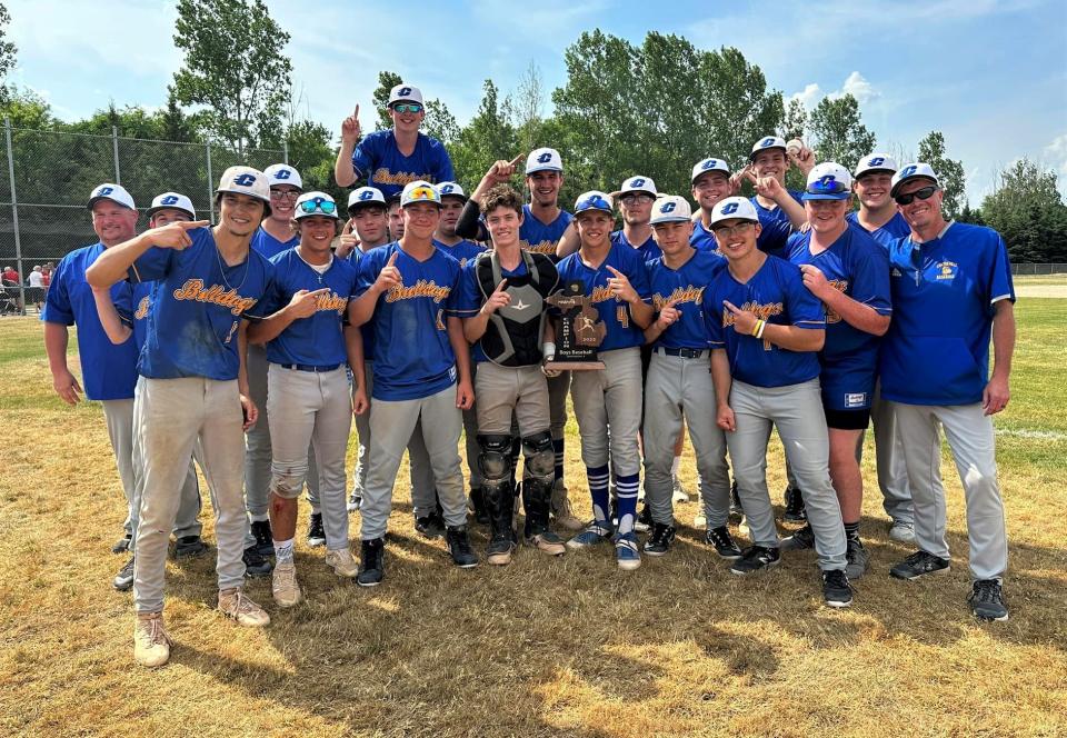 The Centreville Bulldogs won a district championship on Saturday, beating Constantine in the finals.