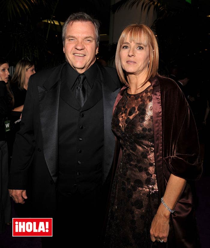 Meat Loaf con su esposa Deborah