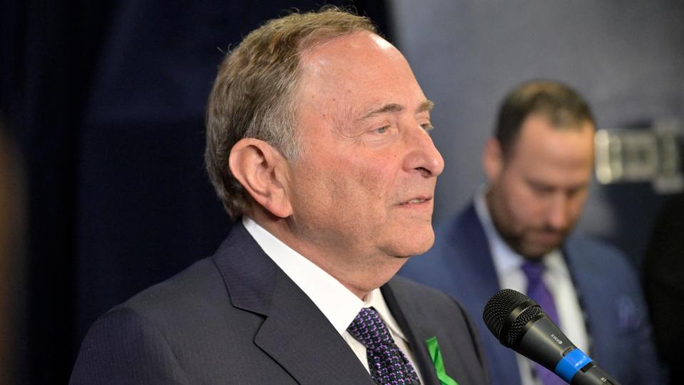 NHL commissioner Gary Bettman spoke to reporters following general managers meetings in Florida on Wednesday. (Reuters)