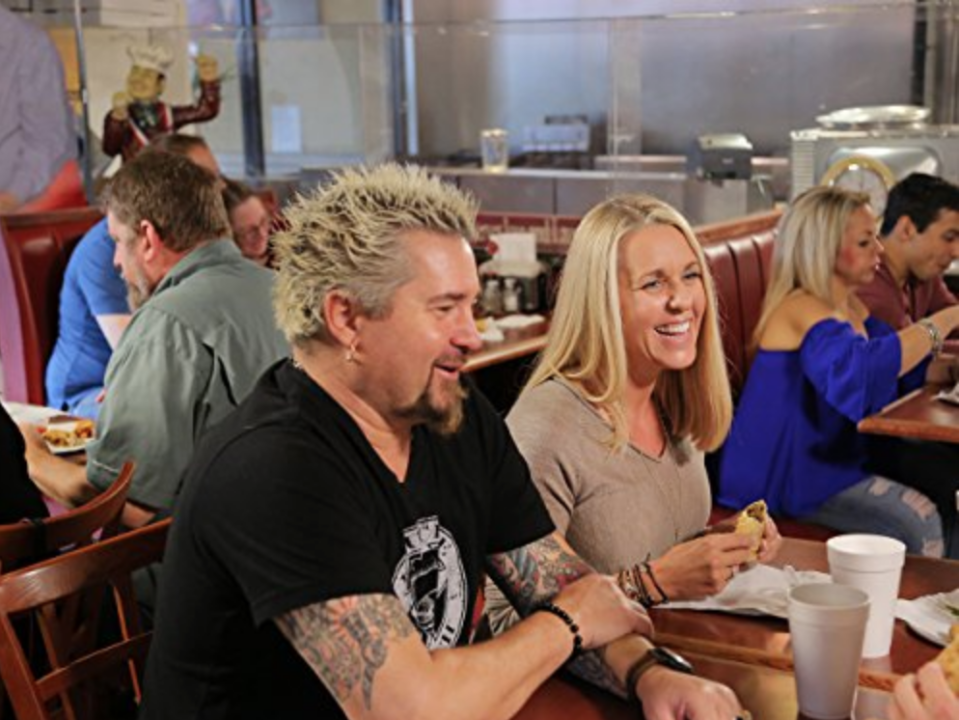 28) Not all of the customers get to talk to Fieri.