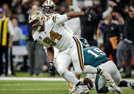 FILE PHOTO: NFL: Philadelphia Eagles at New Orleans Saints