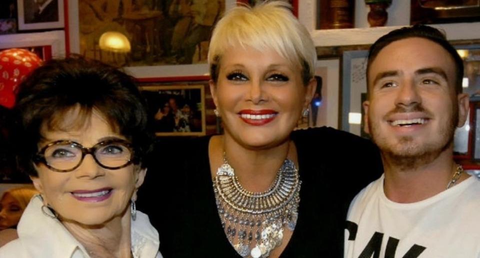 Falleció Anita Caputo, la mamá de Carmen Barbieri y abuela de Fede Bal. Foto: Twitter.com/Clarin