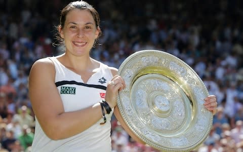 Marion Bartoli at Wimbledon 2013 - Credit: Heathcliff O'Malley