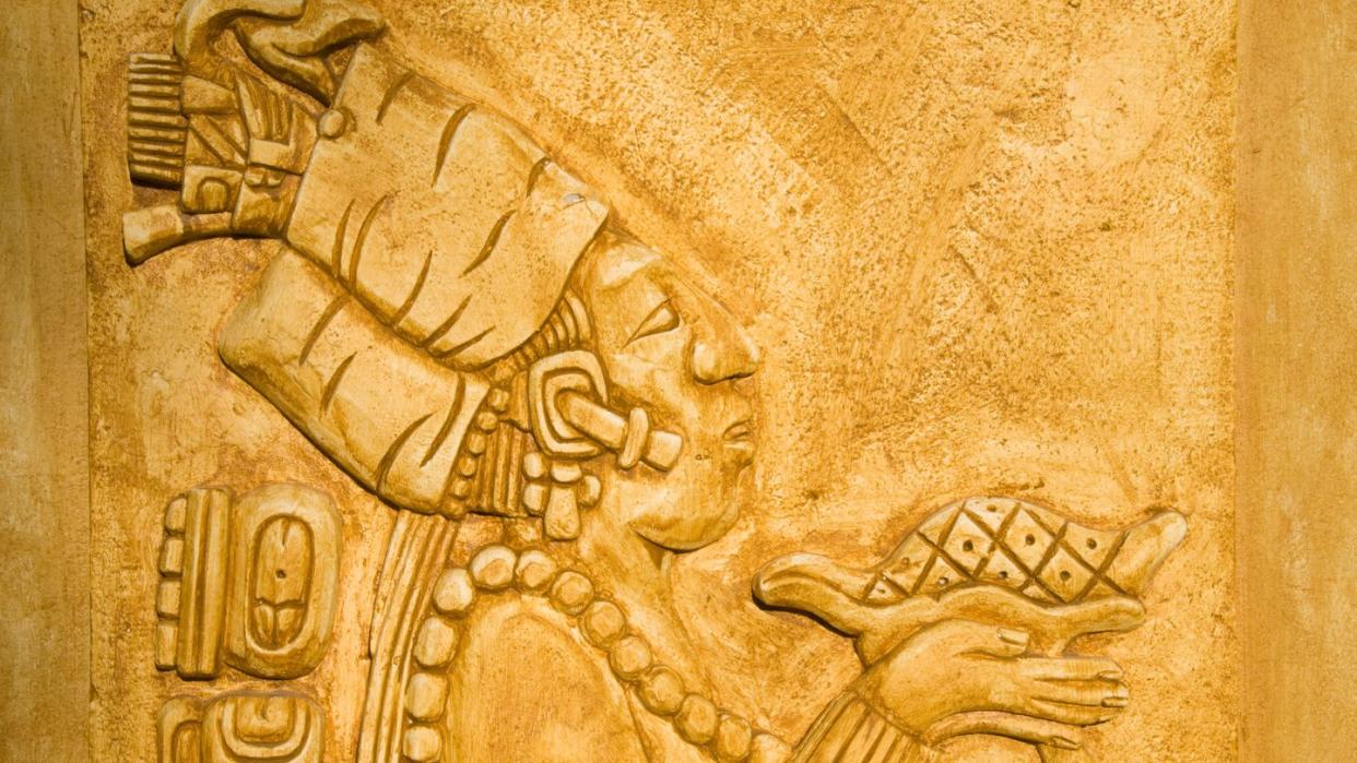 mayan culture wall art