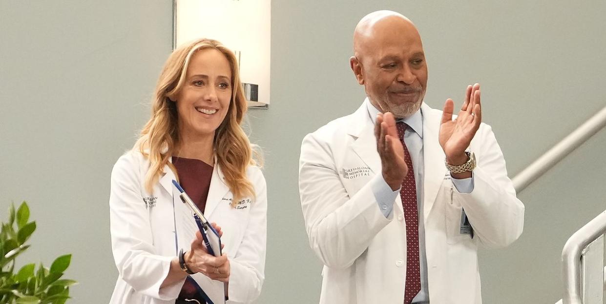 kim raver, james pickens jr, greys anatomy