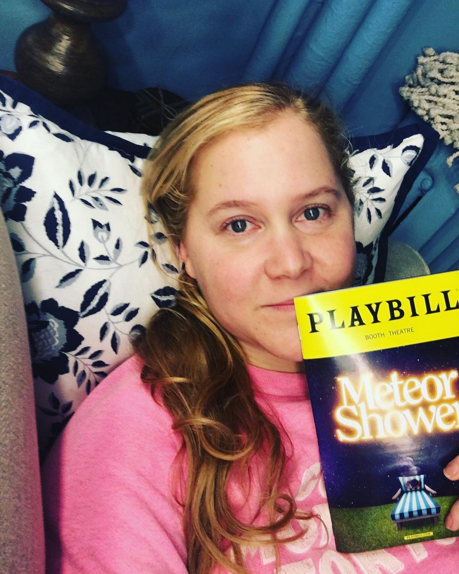 <p>“Tonight is the first preview of @meteorshowerbwy,” shared the comedian, with a photo of the Playbill from her new show on the Great White Way. “I was born here in Manhattan and have been seeing broadway shows since I was 5. I wished and dreamed for this moment. Every order of fried calamari I served or beer I poured or audition I humiliated myself at got me here. Thank you Steve Martin for believing in me and thank you to every single audience member who will see this production. I am so grateful and won’t take this for granted.” (Photo:<a rel="nofollow noopener" href="https://www.instagram.com/p/Ba93ze3Fq1o/?taken-by=amyschumer" target="_blank" data-ylk="slk:Amy Schumer via Instagram;elm:context_link;itc:0;sec:content-canvas" class="link "> Amy Schumer via Instagram</a>) </p>
