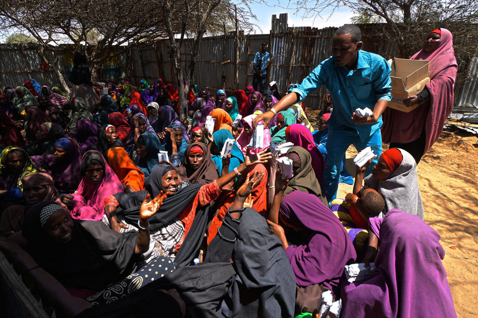 United Nations relief efforts in Somalia