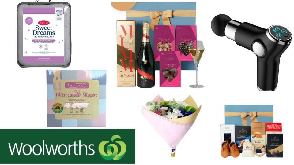 Last minute Mother's Day gifts from Woolworths: She'll never guess