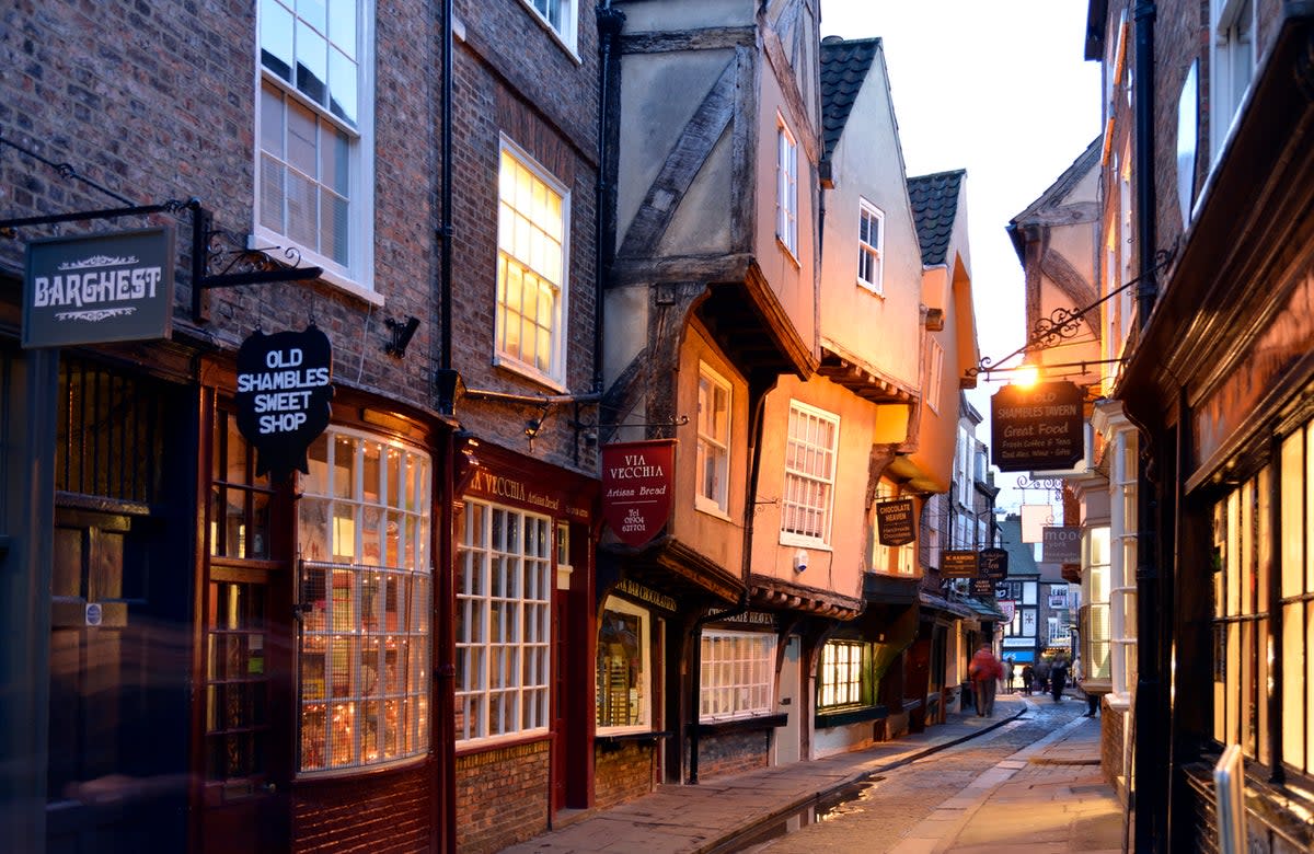 The Shambles is a medieval shopping street in York (Getty Images/iStockphoto)