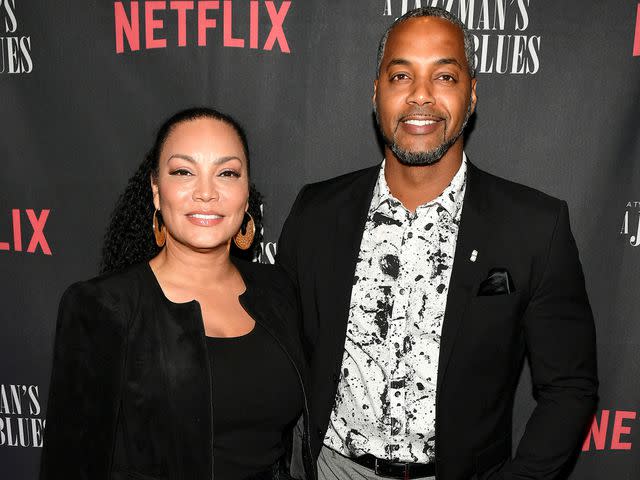 <p>Paras Griffin/Getty</p> Egypt Sherrod and Mike Jackson