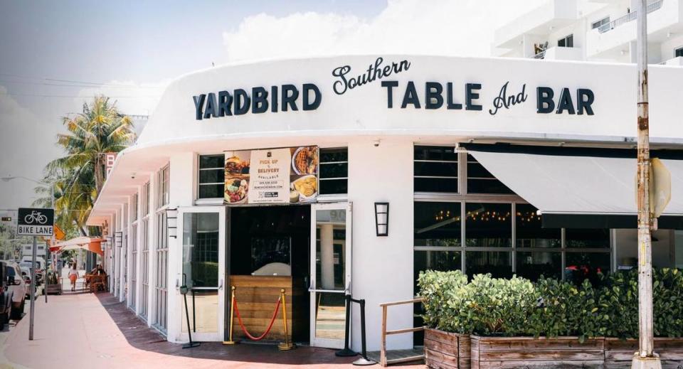 Yardbird Southern Table & Bar in Miami Beach.